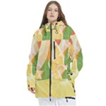 Citrus Fruit Healthy Vitamin Women s Multi Pockets Zip Ski and Snowboard Waterproof Breathable Jacket