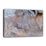 Window Pattern Winter Frost Canvas 18  x 12  (Stretched)