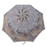 Window Pattern Winter Frost Folding Umbrellas