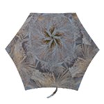 Window Pattern Winter Frost Mini Folding Umbrellas