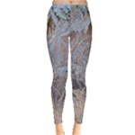 Window Pattern Winter Frost Everyday Leggings 