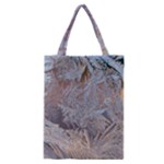 Window Pattern Winter Frost Classic Tote Bag