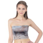 Window Pattern Winter Frost Tube Top