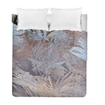 Window Pattern Winter Frost Duvet Cover Double Side (Full/ Double Size)