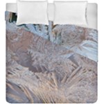 Window Pattern Winter Frost Duvet Cover Double Side (King Size)