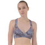 Window Pattern Winter Frost Sweetheart Sports Bra