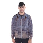 Window Pattern Winter Frost Men s Windbreaker