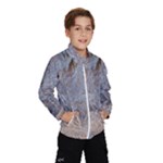 Window Pattern Winter Frost Kids  Windbreaker