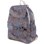 Window Pattern Winter Frost Top Flap Backpack