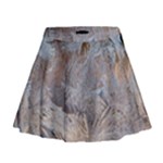 Window Pattern Winter Frost Mini Flare Skirt