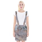 Window Pattern Winter Frost Braces Suspender Skirt