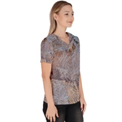 Women s V-Neck Scrub Top 