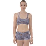 Window Pattern Winter Frost Perfect Fit Gym Set