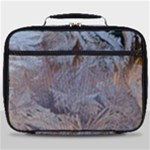 Window Pattern Winter Frost Full Print Lunch Bag