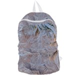 Window Pattern Winter Frost Foldable Lightweight Backpack