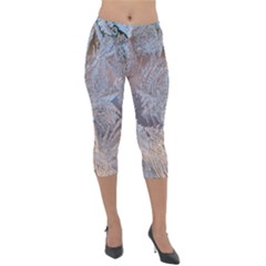 Lightweight Velour Capri Leggings  