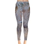 Window Pattern Winter Frost Inside Out Leggings