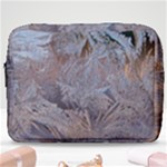 Window Pattern Winter Frost Make Up Pouch (Large)