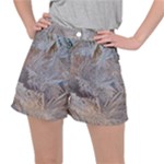 Window Pattern Winter Frost Women s Ripstop Shorts