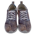 Window Pattern Winter Frost Women Athletic Shoes