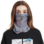 Window Pattern Winter Frost Face Covering Bandana (Two Sides)