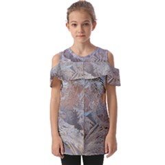 Fold Over Open Sleeve Top 