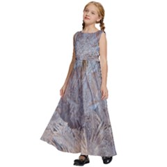 Kids  Satin Sleeveless Maxi Dress 