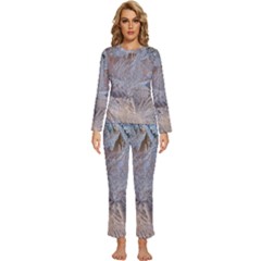 Womens  Long Sleeve Lightweight Pajamas Set 