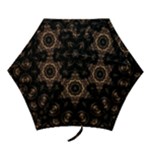 Bronze Age Mandala Mini Folding Umbrellas