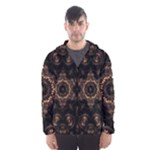 Bronze Age Mandala Men s Hooded Windbreaker