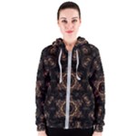 Bronze Age Mandala Women s Zipper Hoodie