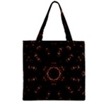 Bronze Age Mandala Zipper Grocery Tote Bag