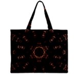 Bronze Age Mandala Zipper Mini Tote Bag