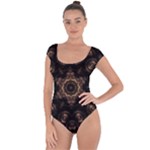 Bronze Age Mandala Short Sleeve Leotard 