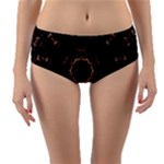 Bronze Age Mandala Reversible Mid-Waist Bikini Bottoms