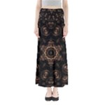 Bronze Age Mandala Full Length Maxi Skirt