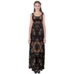 Bronze Age Mandala Empire Waist Maxi Dress