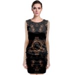 Bronze Age Mandala Classic Sleeveless Midi Dress