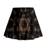 Bronze Age Mandala Mini Flare Skirt