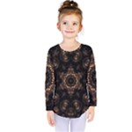 Bronze Age Mandala Kids  Long Sleeve T-Shirt