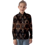 Bronze Age Mandala Kids  Long Sleeve Shirt