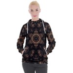 Bronze Age Mandala Women s Hooded Pullover