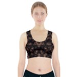 Bronze Age Mandala Sports Bra With Pocket