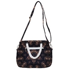 Rope Handles Shoulder Strap Bag 