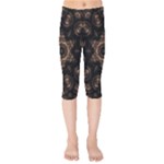 Bronze Age Mandala Kids  Capri Leggings 