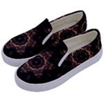 Bronze Age Mandala Kids  Canvas Slip Ons