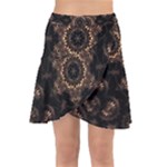 Bronze Age Mandala Wrap Front Skirt