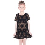 Bronze Age Mandala Kids  Simple Cotton Dress