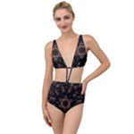 Bronze Age Mandala Tied Up Two Piece Swimsuit