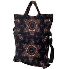 Fold Over Handle Tote Bag 